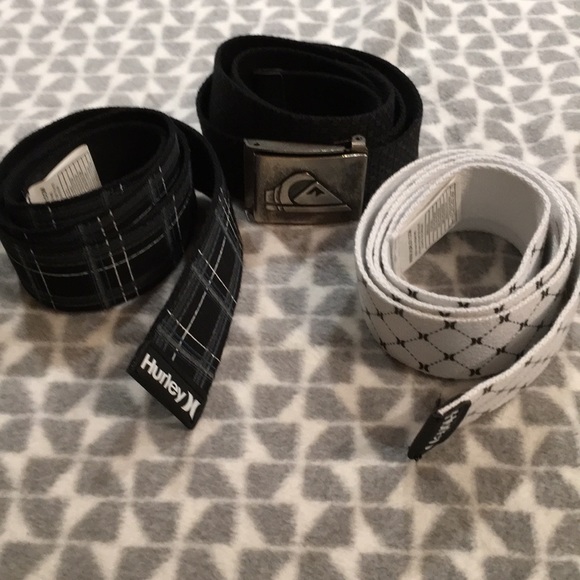 hurley mens belt
